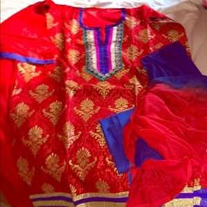 Indian Dress material -3 pieces